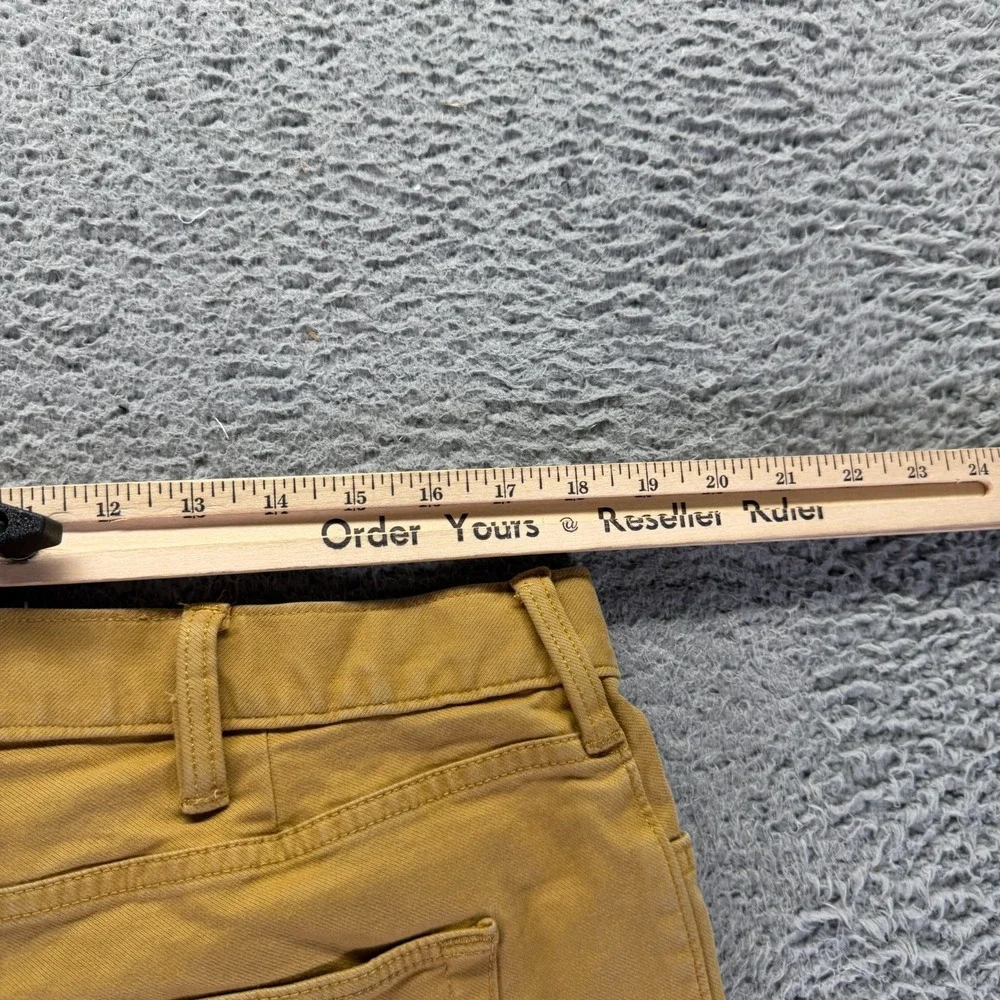 Banana Republic Pant Mens 36x33 Brown Cotton Chino Straight Leg Business Preppy